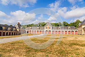 Structures of the estate of Vaux-le-Vicomte, France photo