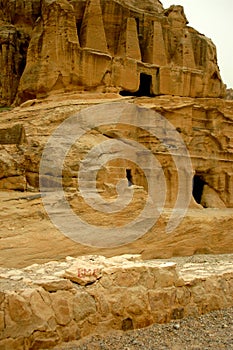 Structures in Petra photo