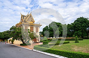 Structures of Royal Palace in Phnom Penh