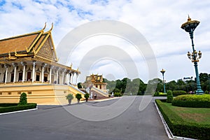 Structures of Royal Palace in Phnom Penh