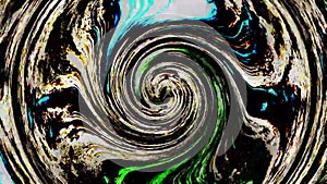 Strudel spiral abstract