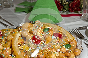 Struffoli detail
