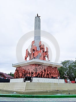 Struggle Monument in Balangan, South Kalimantan