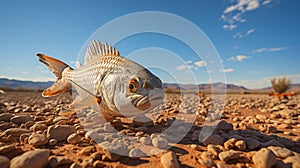 Struggle for Survival: Fish in the Desert Wilderness