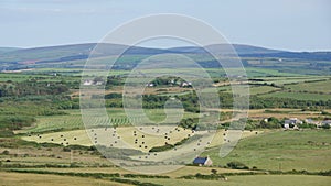 Strumble head fields panorama