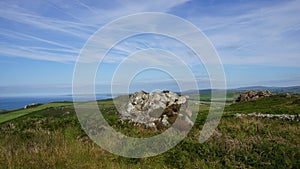 Strumble head, Pembrokeshire coast line