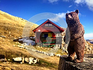 Strunga shelter, Bucegi Mountains