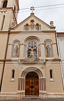 Sts Cyril and Methodius church (1880). Zagreb, Croatia photo