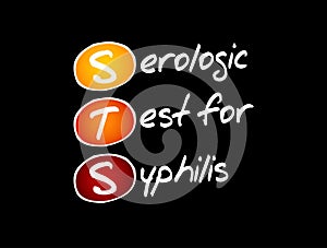 STS - Serologic Test for Syphilis acronym