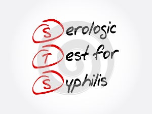 STS - Serologic Test for Syphilis acronym