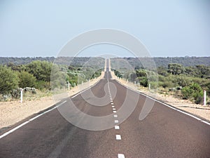 Stuart Highway, desert country, South Australia