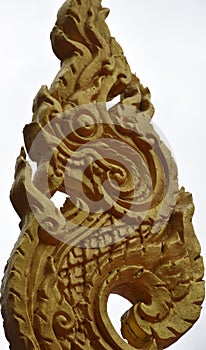The stucco of the King of Nagas