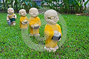 The stucco temple boy.