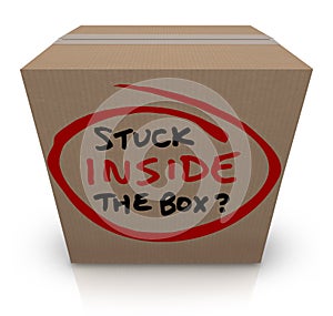 Stuck Inside the Box Stale Unoriginal Ideas Same Bureaucracy