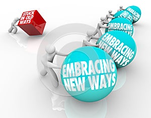 Stuck in Old Ways Vs Embracing Change Adapting New Challenge