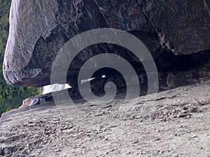 Stuck between a rock and a hard place