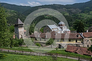 Studenica monastery, 12th-century Serbian orthodox monastery located near city of Kraljevo