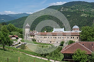 Studenica monastery, 12th-century Serbian orthodox monastery located near city of Kraljevo