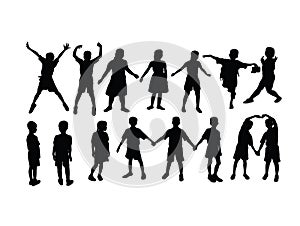 Student Activity Silhouettes