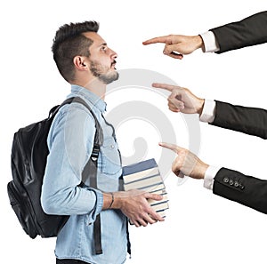 Student blamed unfairly