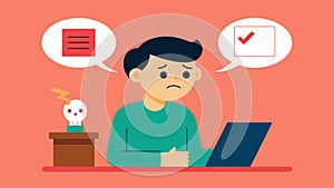 A student cheats on their exam but justifies it by telling themselves that its a victimless crime or that everyone else