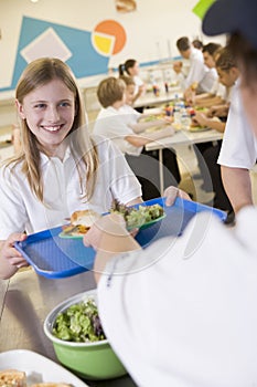 Alunno raccolta pranzo sala da pranzo 