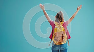 Student excelling academically and participating in extracurricular