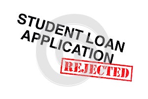 Student Loan Application Rejected