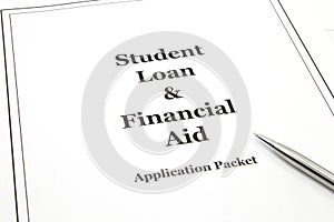 Student Loan and Financial Aid Application Packet