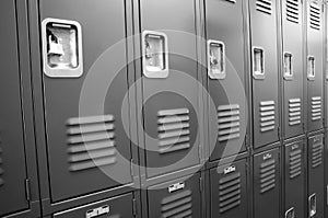 Student Lockers University School Campus Hallway Storage Locker