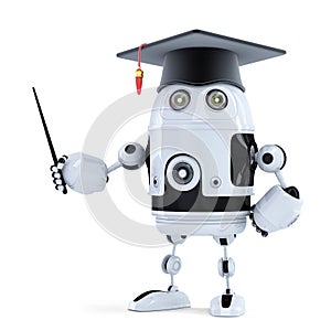 Student robot with pointer