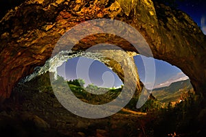 Student's cave from Trascau mountains, Romania