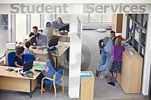 Student Services Department Of University Providing Advice