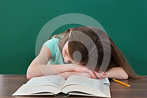 Student Sleeping At Desk