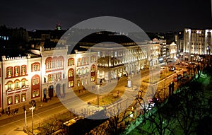 Student Square in Belgrade, Serbia photo