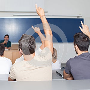 Students in auditorium