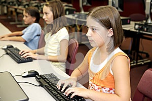 Students on Computers