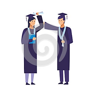 Students graduation ceremony