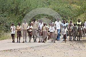 Students in Kenya