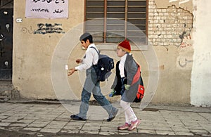 Students in Kirkuk