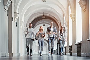 Students in university photo