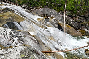 Studený potok vo Vysokých Tatrách, Karpaty