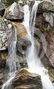 Studeny potok in High Tatras mountains, Carpathia