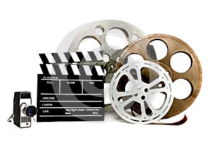 Studio FIlm Related Items on White