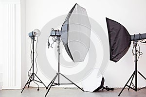 Studio flash lights