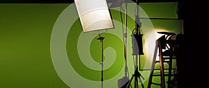 Studio light equipments for photo or film movie video