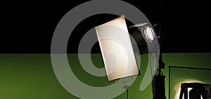 Studio light equipments for photo or film movie video