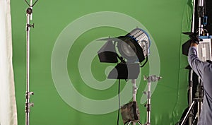 Studio light equipments for photo or film movie video