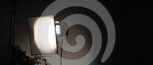 Studio light equipments for photo or film movie video