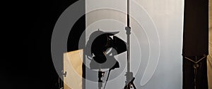 Studio light equipments for photo or film movie video